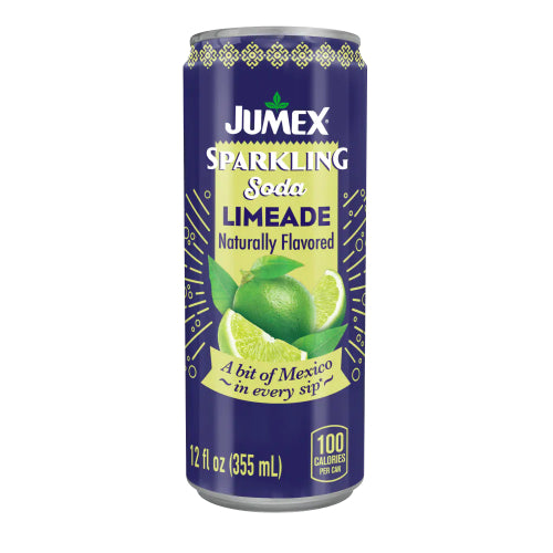 Jumex Refresco Sparkling Soda sabor lima — 12 fl oz | UPC 076406023202