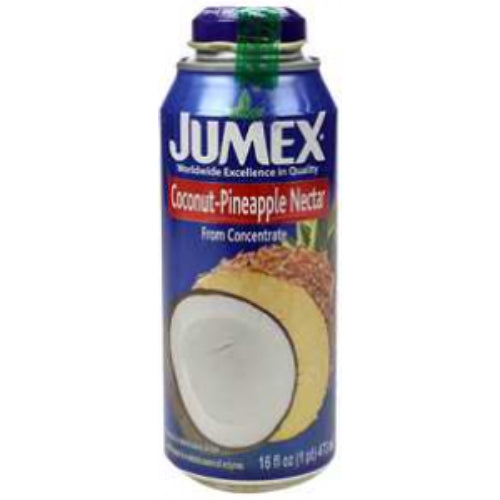 Jumex Néctar de coco y piña en lata resellable — 15.5 fl oz | UPC 076406668601