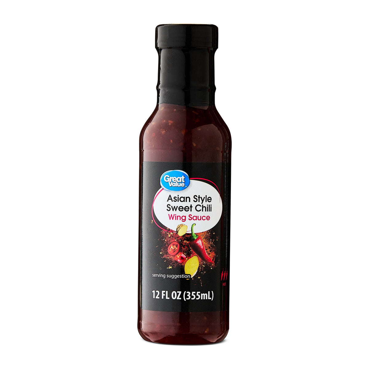 Great Value Salsa Asian Sweet Chili para alitas — 12 fl oz | UPC 078742163567