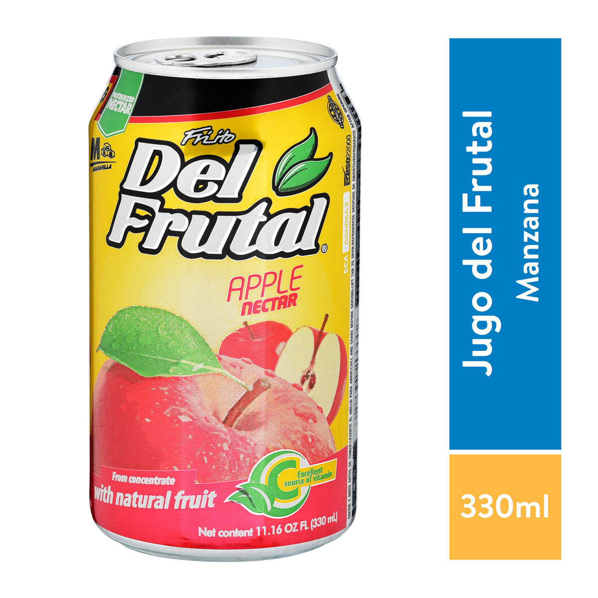 Del Frutal Néctar de manzana — 330 ml