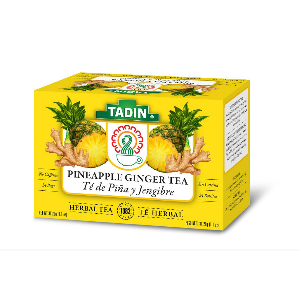 Tadin Té de piña y jengibre 24 sobres / 31.2 g