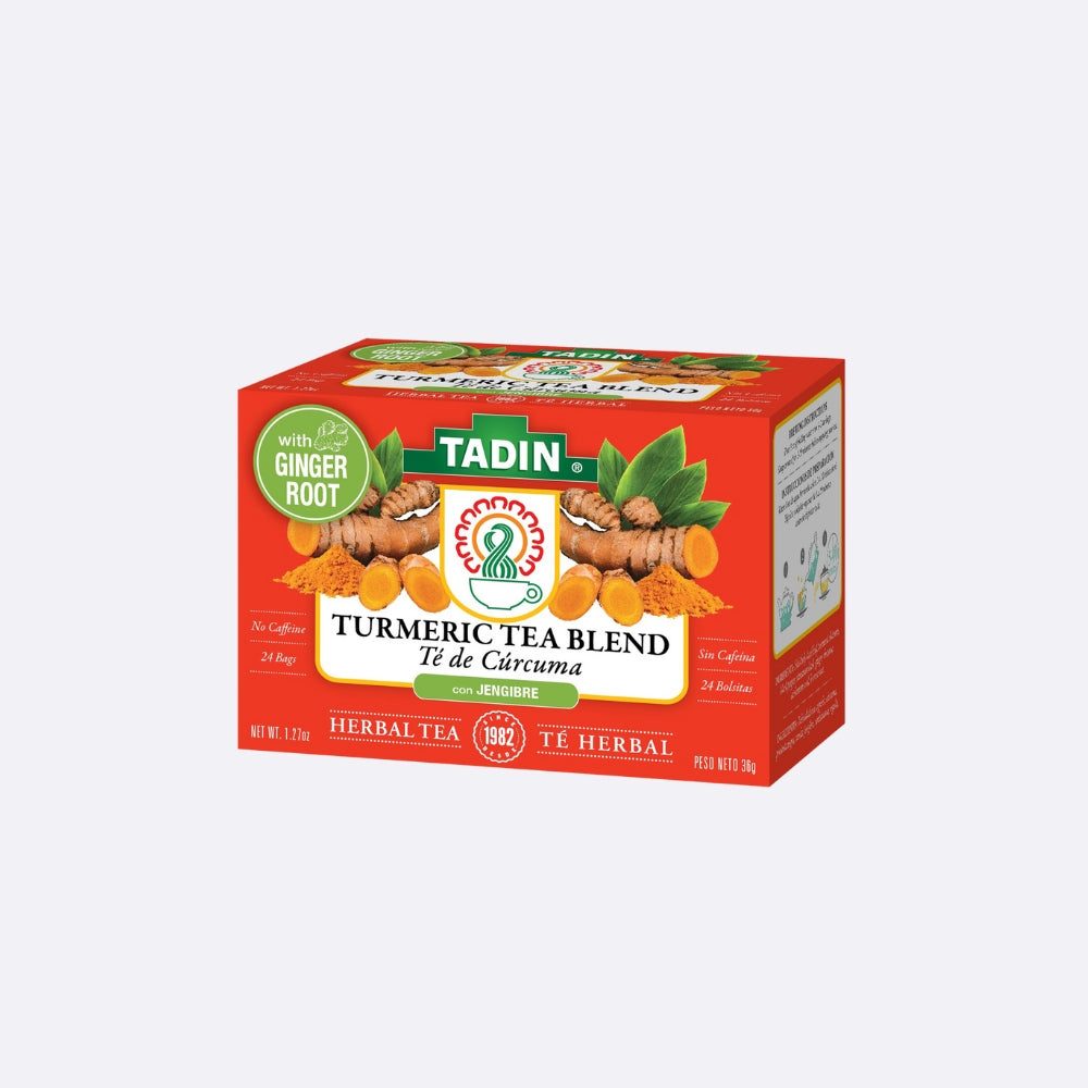 Tadin Turmeric Tea Blend — 24 tea bags | UPC 083703301971