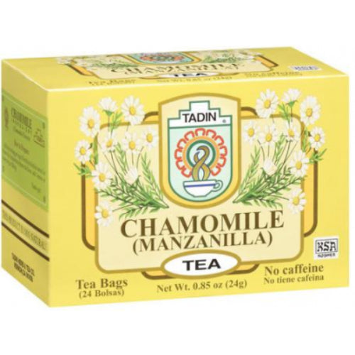 Tadin Té de Manzanilla — 24 sobres | UPC 083703501005 | UPC 083703501005