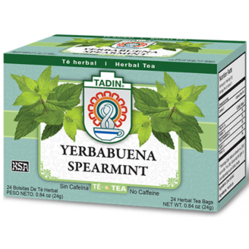 Tadin Té de Yerbabuena — 24 sobres | UPC 083703502002