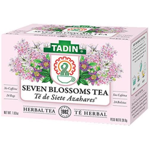 Tadin Té de Siete Azahares — 24 sobres | UPC 083703503009 | UPC 083703503009