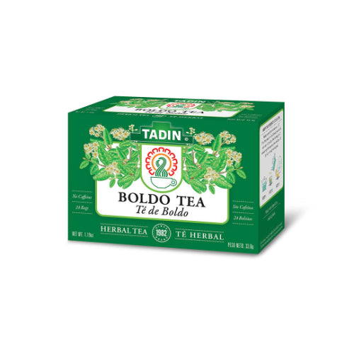 Tadin Té de Boldo — 24 sobres | UPC 083703510038 | UPC 083703510038