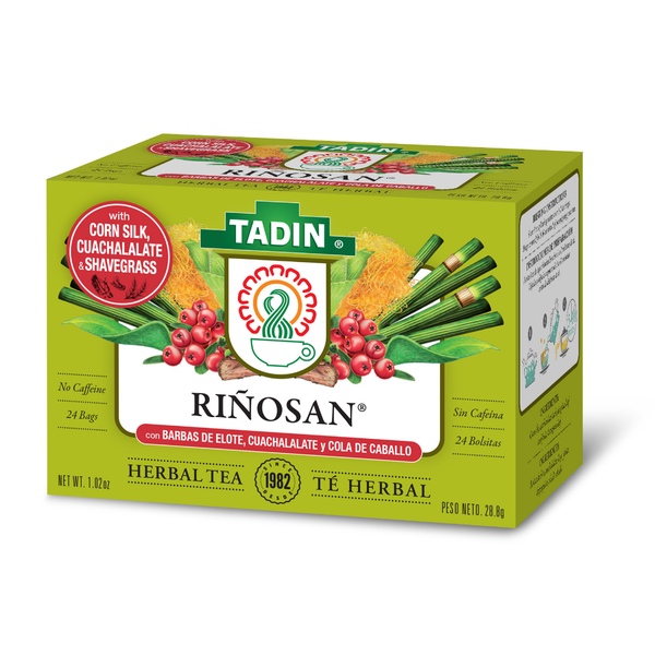 Tadin Té Rinosan — 24 sobres | UPC 083703510069