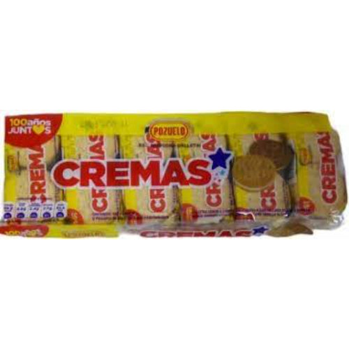 Pozuelo Galletas Cremas sabor chocolate y vainilla — 9.3 oz | UPC 086581005092