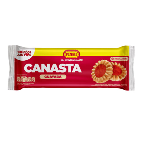 Pozuelo Galletas Canasta sabor guayaba — 9.2 oz | UPC 086581007829
