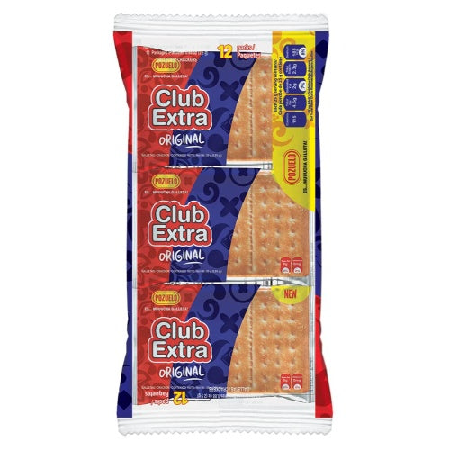 Pozuelo Galletas saladas Club Extra Original — 10.6 oz | UPC 086581211318