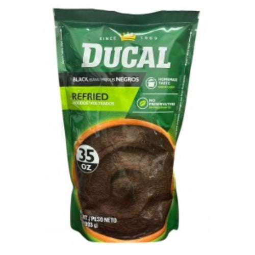 Ducal Frijoles negros volteados — 35 oz | UPC 088313005301