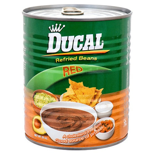 Ducal Frijoles rojos refritos — 29 oz | UPC 088313262025