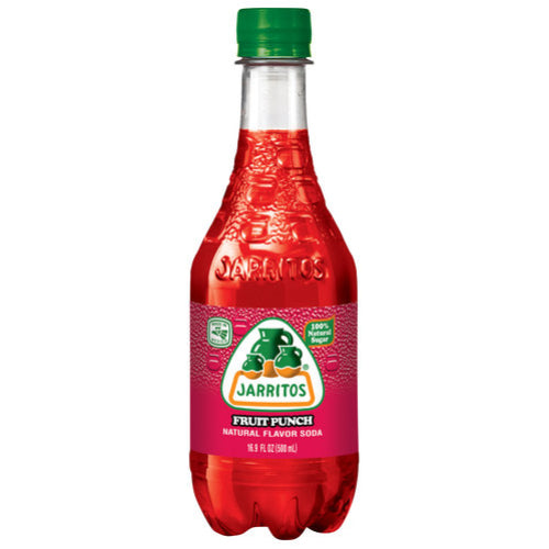 Jarritos Refresco Fruit Punch en botella — 500 mL | UPC 090478006956