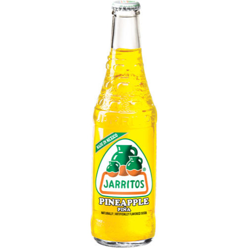 Jarritos Refresco de piña en botella de vidrio — 12.5 fl oz | UPC 090478410043