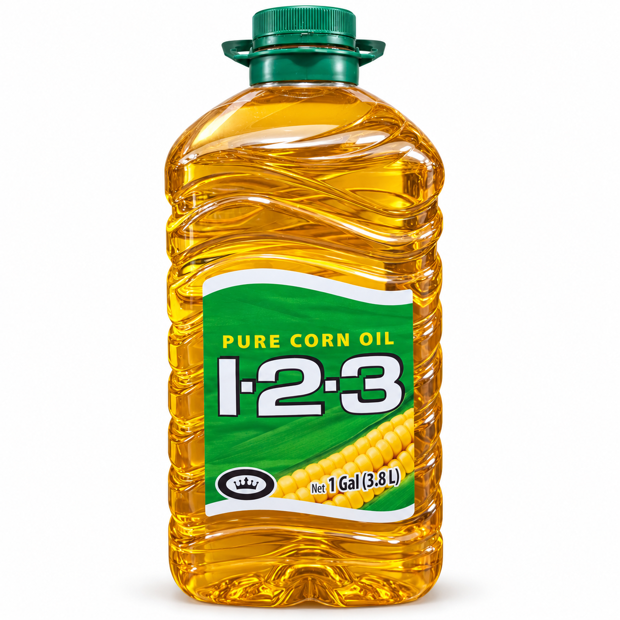 1-2-3 Aceite Puro de Maíz – 1 gal (3.8 L)