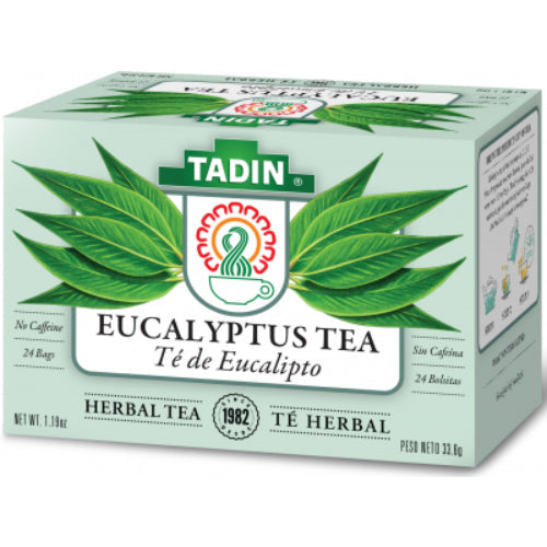 Tadin Té de Eucalipto — 24 sobres | UPC 083703301919