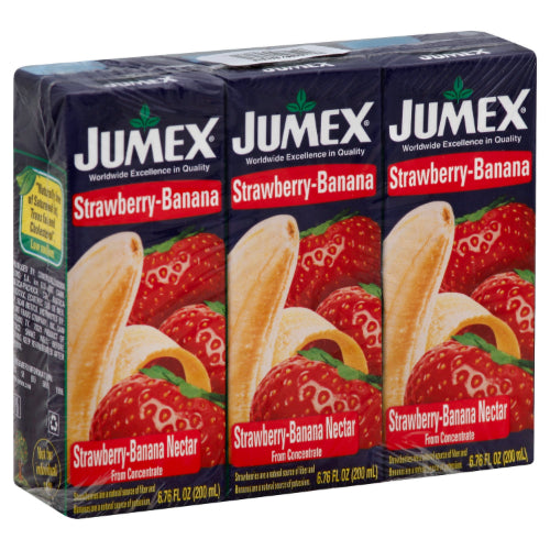 Jumex Néctar Mini de fresa y plátano — 3 envases de 6.76 fl oz