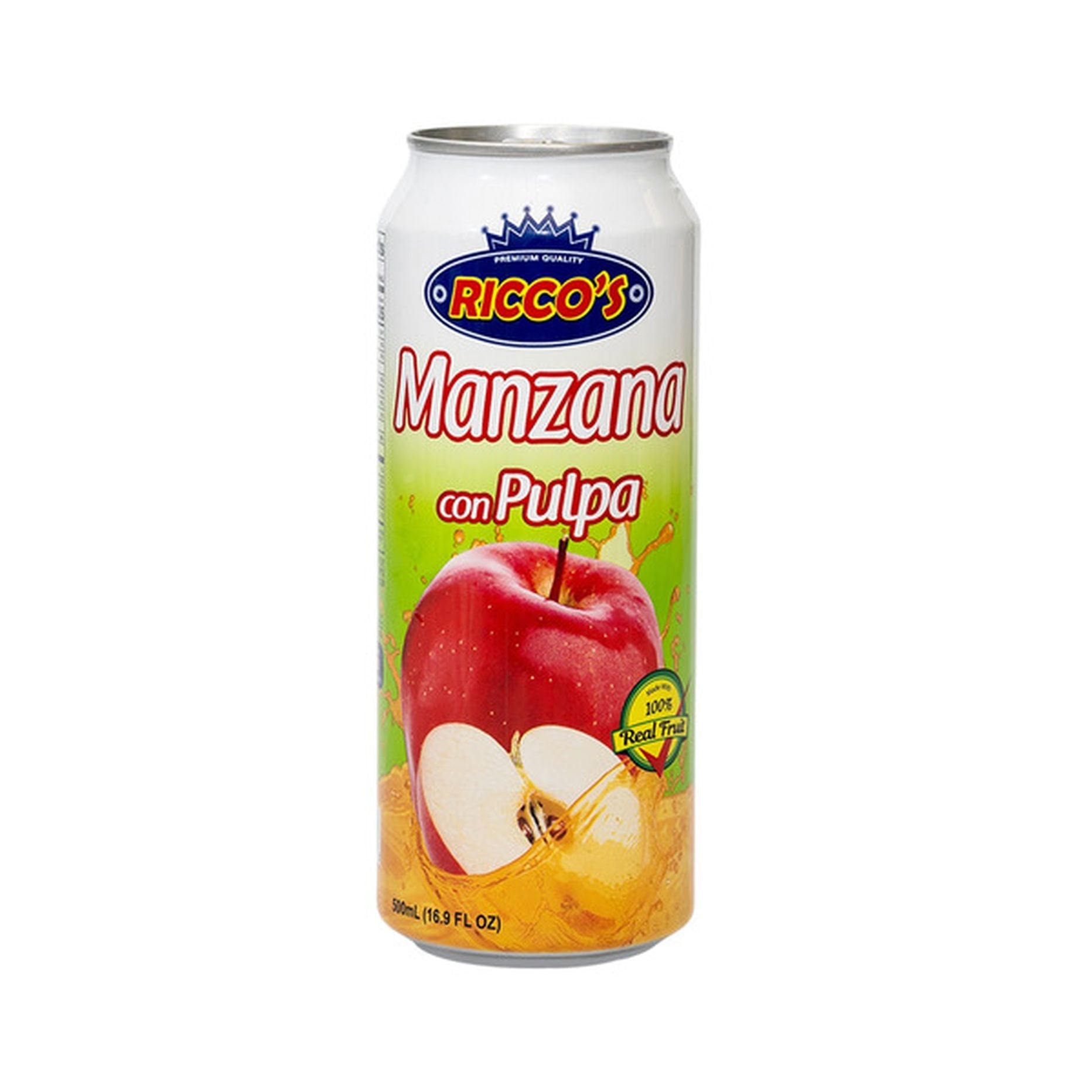 Ricco's Bebida de manzana con pulpa — 500 ml