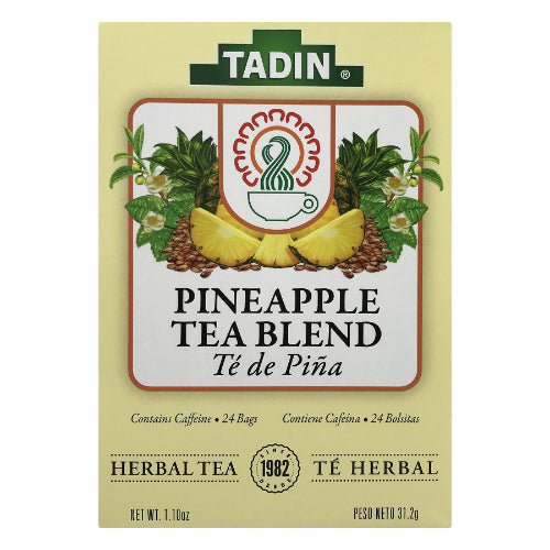 Tadin Mezcla de té de Piña — 24 sobres | UPC 083703300523