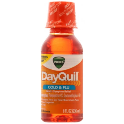 Vicks DayQuil Resfriado y Gripe — 236 mL | UPC 323900014350