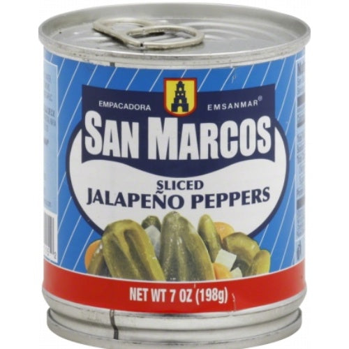 San Marcos Chiles jalapeños en rodajas — 7 oz
