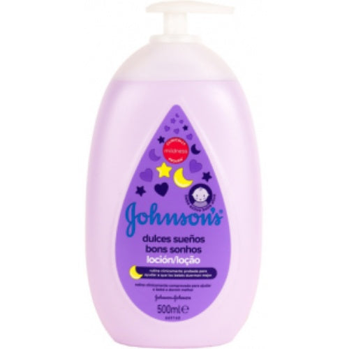 Johnson's Loción corporal Baby Dulces Sueños — 500 mL | UPC 3574661426648