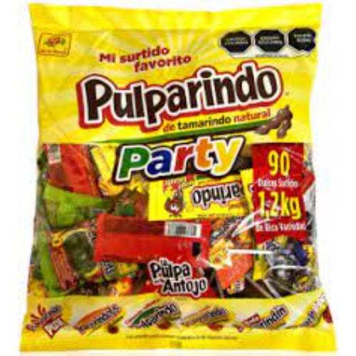De la Rosa Dulces Pulparindo Party sabores surtidos — 2.65 lb