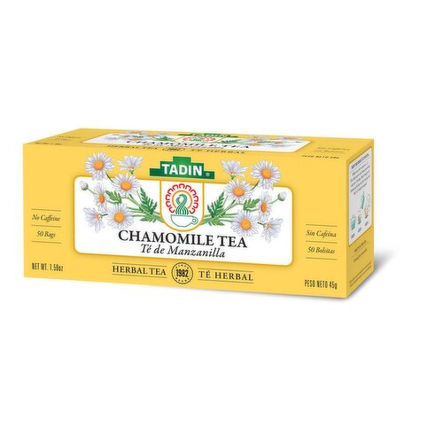Tadin Té de manzanilla — 50 sobres / 45 g