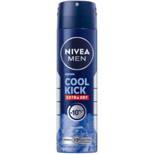 Nivea Desodorante corporal en aerosol Men Cool Kick — 150 mL | UPC 4005808305933