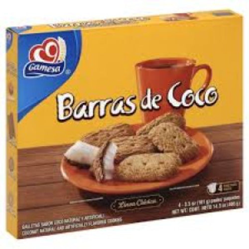 Gamesa Galletas Barras de Coco — 14.3 oz