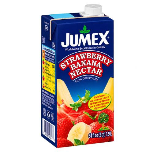 Jumex Néctar de fresa y plátano — 64 fl oz