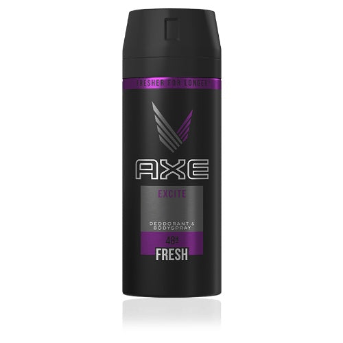 Axe Desodorante corporal en aerosol Excite — 150 mL | UPC 6001087364638