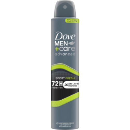 Dove Desodorante corporal en aerosol Men+Care Advanced Sport Fresh — 150 mL | UPC 6001087397506