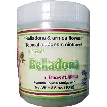 Plantimex Pomada Flores de Belladona y Árnica — 100 g | UPC 628586248588