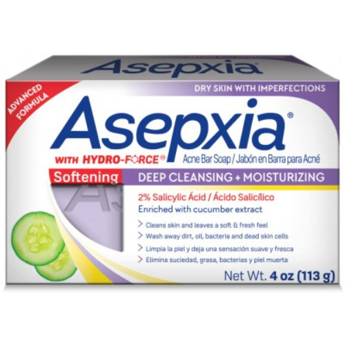 Asepxia Jabón Humectante — 113 g | UPC 650240018282