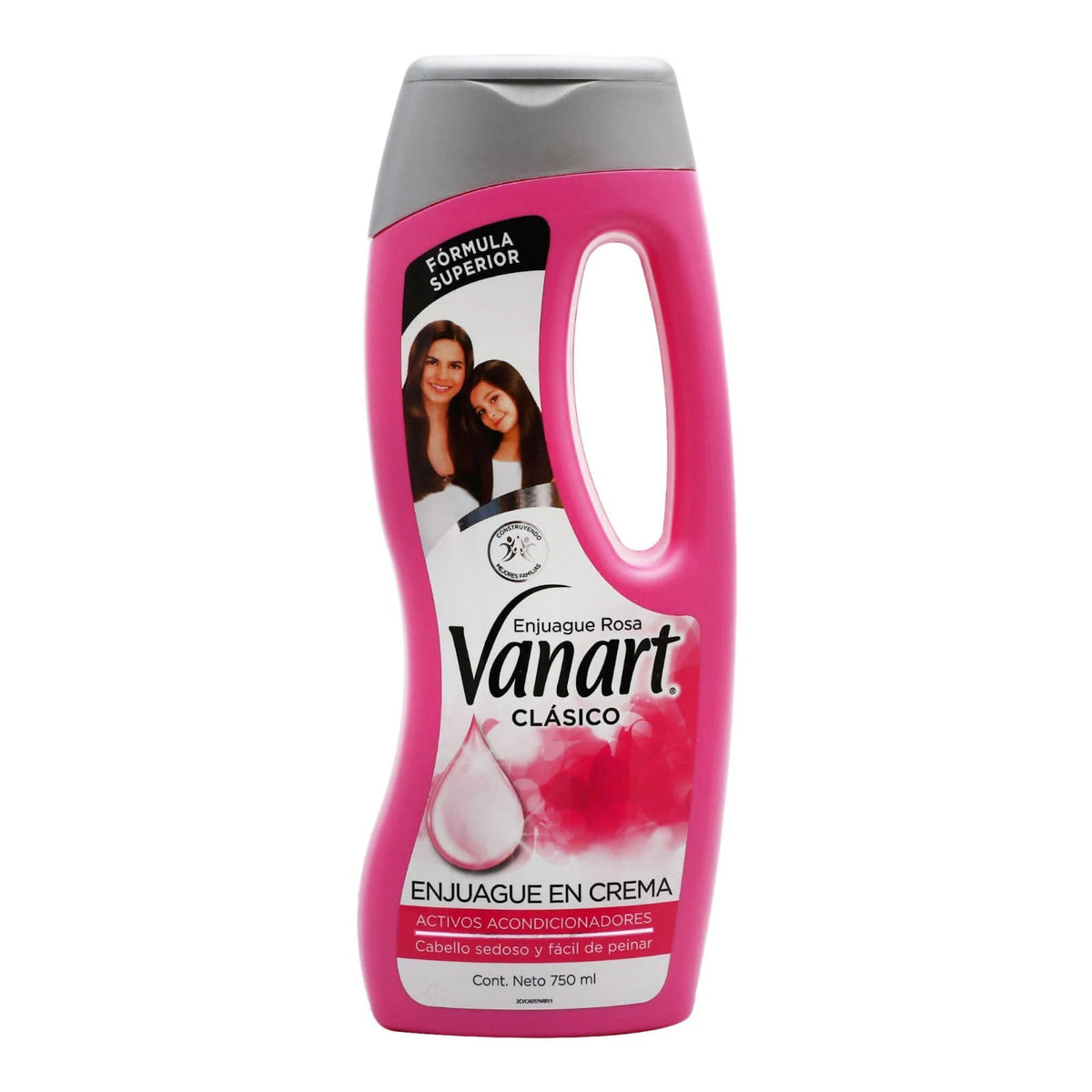 Vanart Acondicionador Clásico Enjuague en Crema Rosa 750 ml