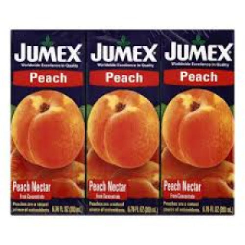Jumex Néctar Mini de durazno — 3 envases de 6.76 fl oz