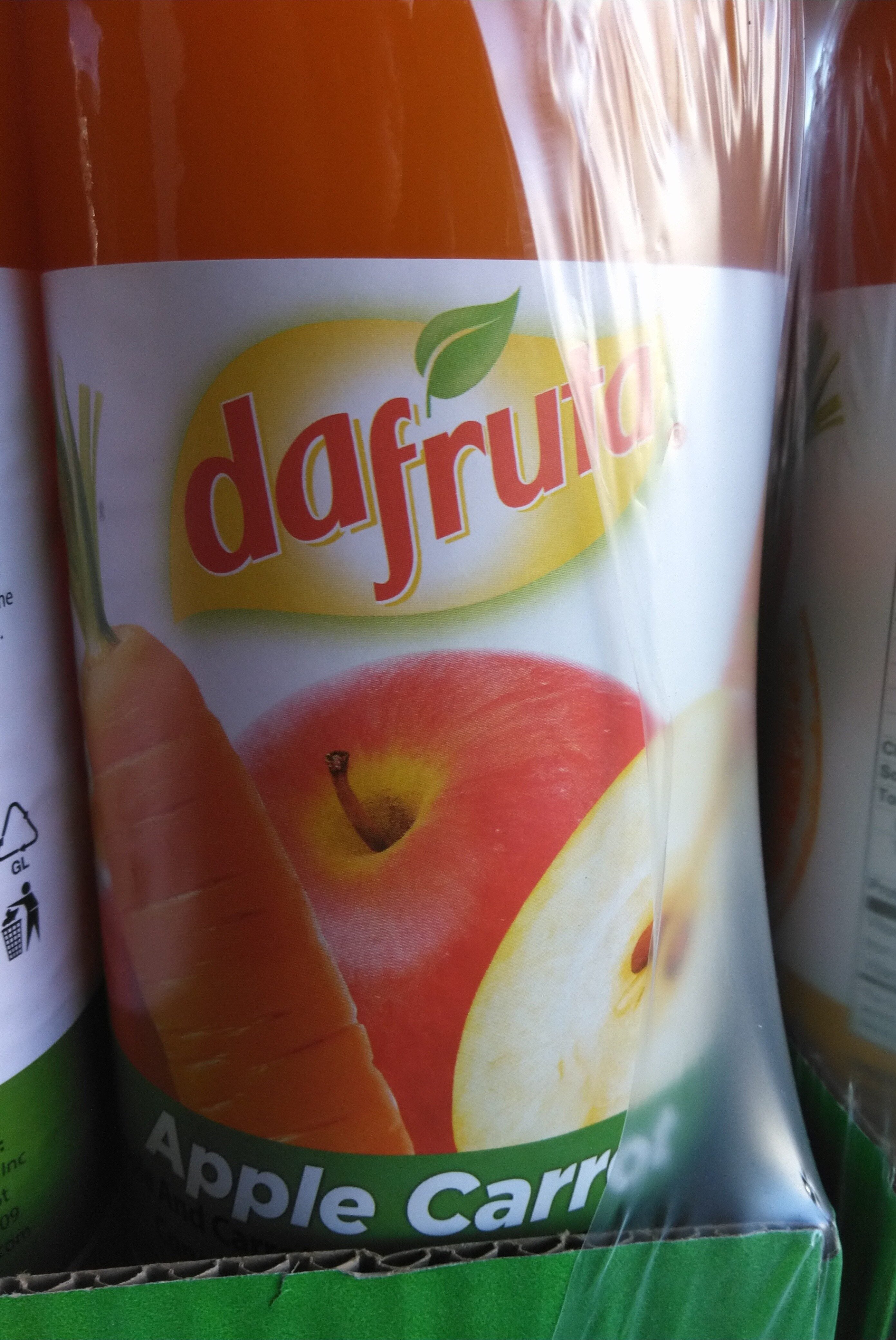 DaFruta bebida de manzana y zanahoria