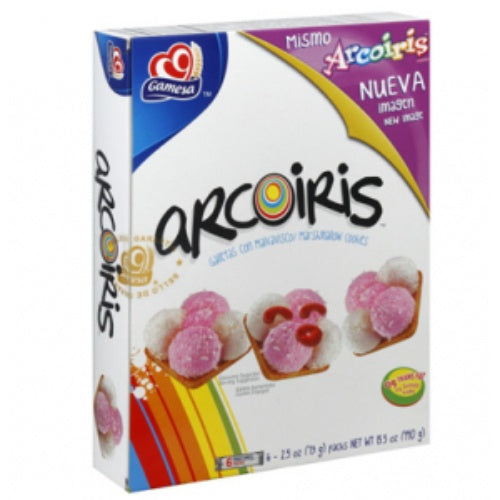 Gamesa Galletas Arcoiris con malvavisco — 15.5 oz | UPC 686700101324