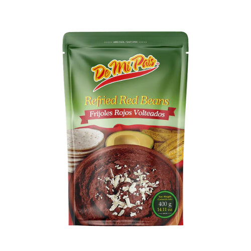 De Mi País Frijoles rojos refritos — 14.11 oz | UPC 707517004360
