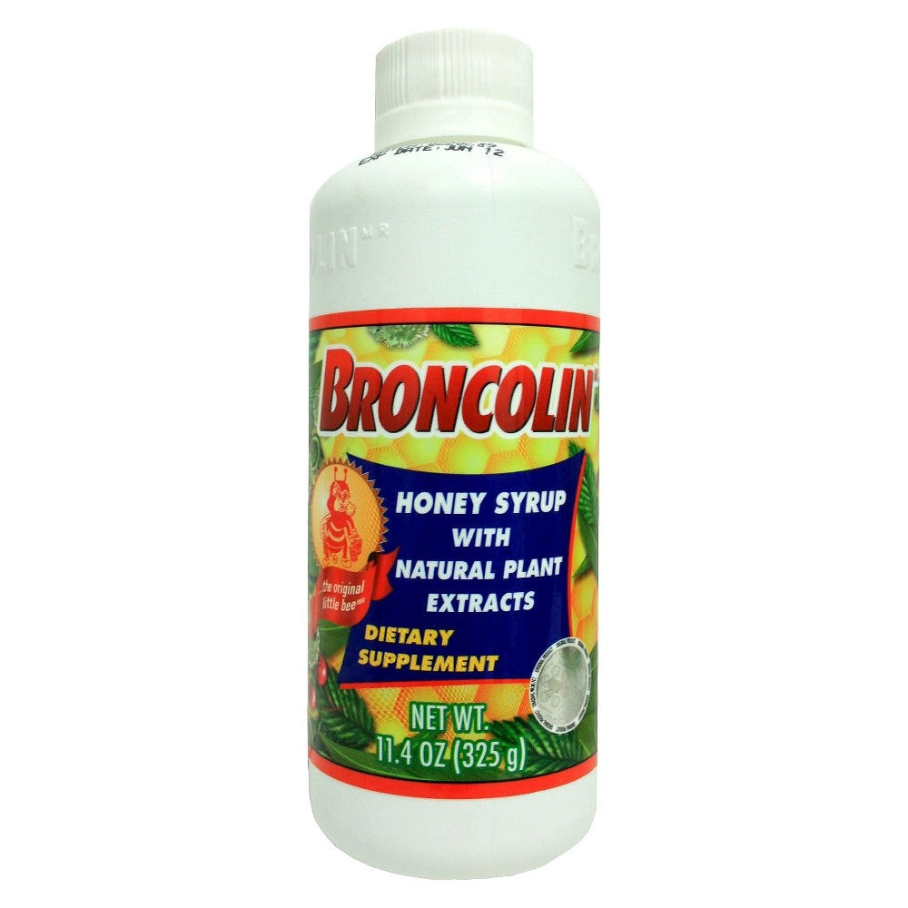 Broncolín Jarabe de Miel con Extractos Naturales — 11.4 oz | UPC 714706100109
