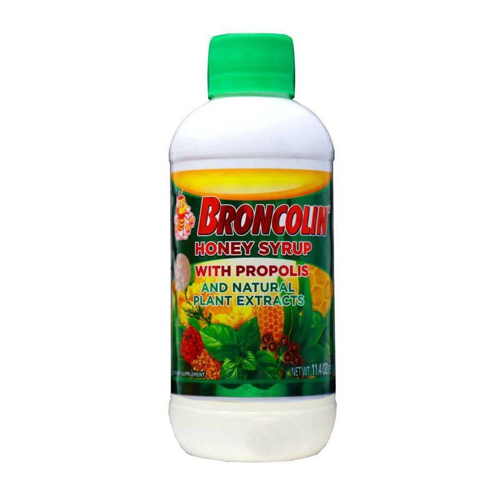 Broncolín Jarabe de Miel con Propóleo — 11.4 oz | UPC 714706200700