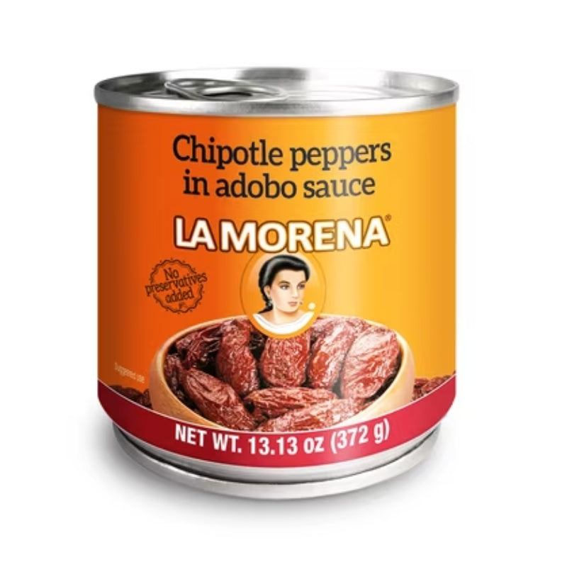 La Morena Chiles chipotles en adobo — 13.13 oz | UPC 727452002603