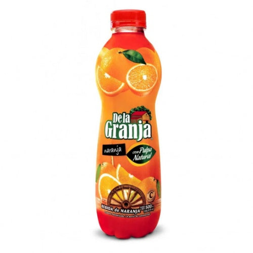 De la Granja Bebida sabor naranja — 1 L | UPC 7401000707327
