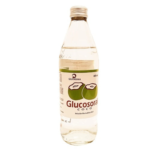 Glucosoral Suero oral sabor coco — 450 mL | UPC 7401016111026