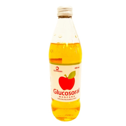 Glucosoral Suero oral sabor manzana — 450 mL | UPC 7401016111033