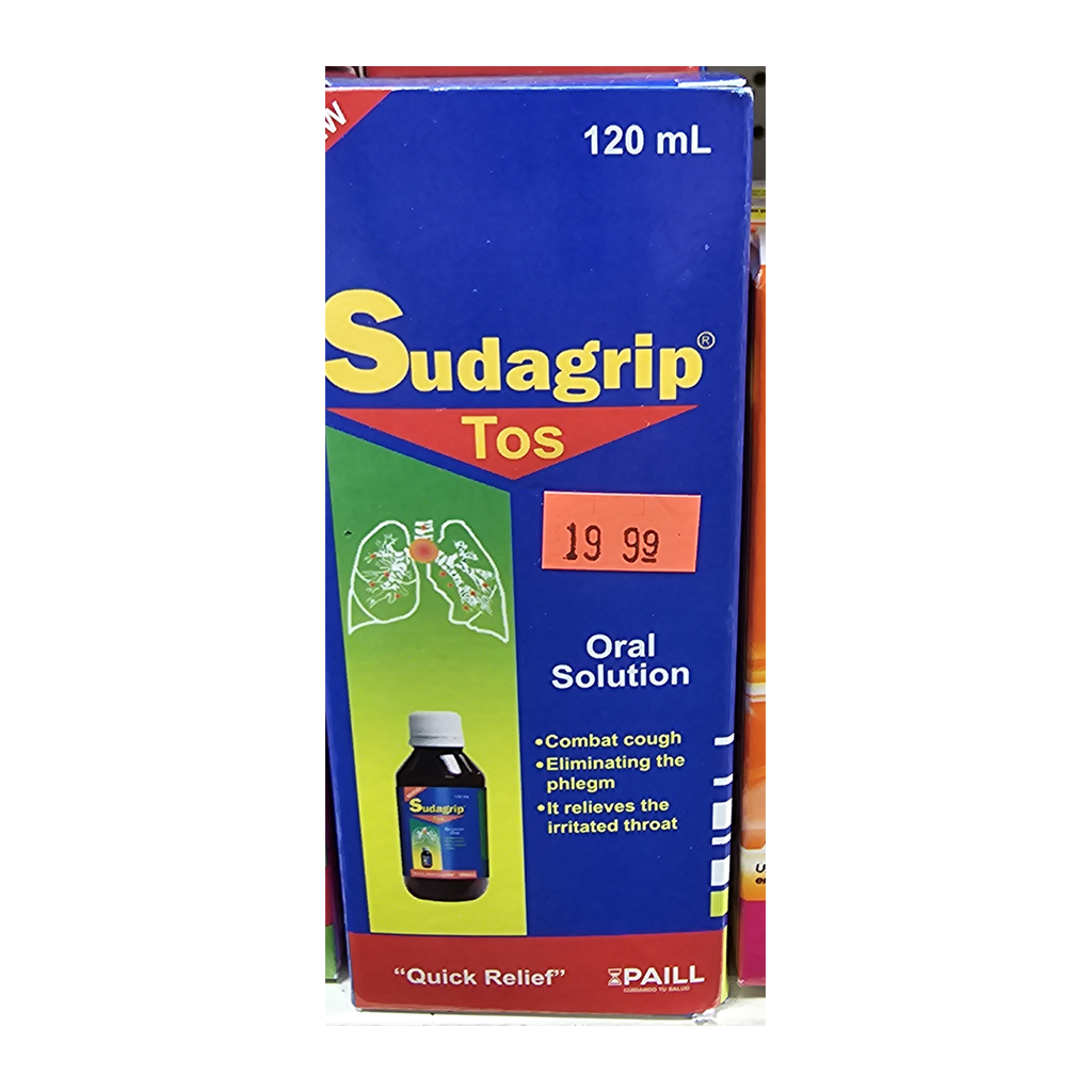 Sudagrip Tos Solución Oral — 120 mL | UPC 7410002010076