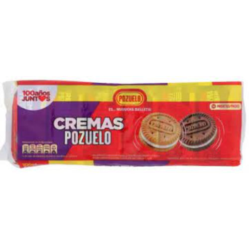 Pozuelo Galletas Cremas Nucita — 11.1 oz | UPC 7441163404695
