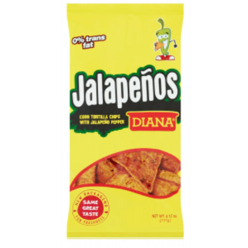 Diana Tortillas Jalapeños — 9.17 oz | UPC 748757007049