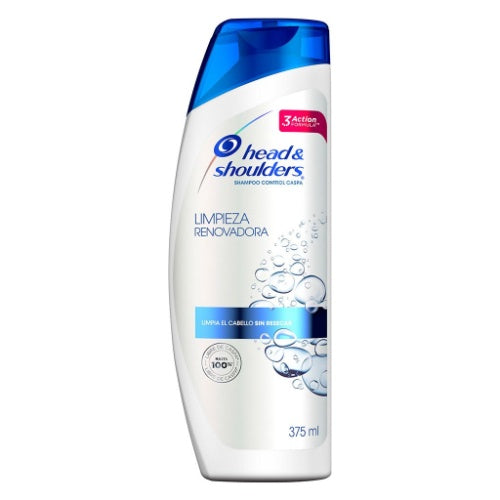 Head & Shoulders Champú Limpieza Renovadora — 375 mL | UPC 7500435020008